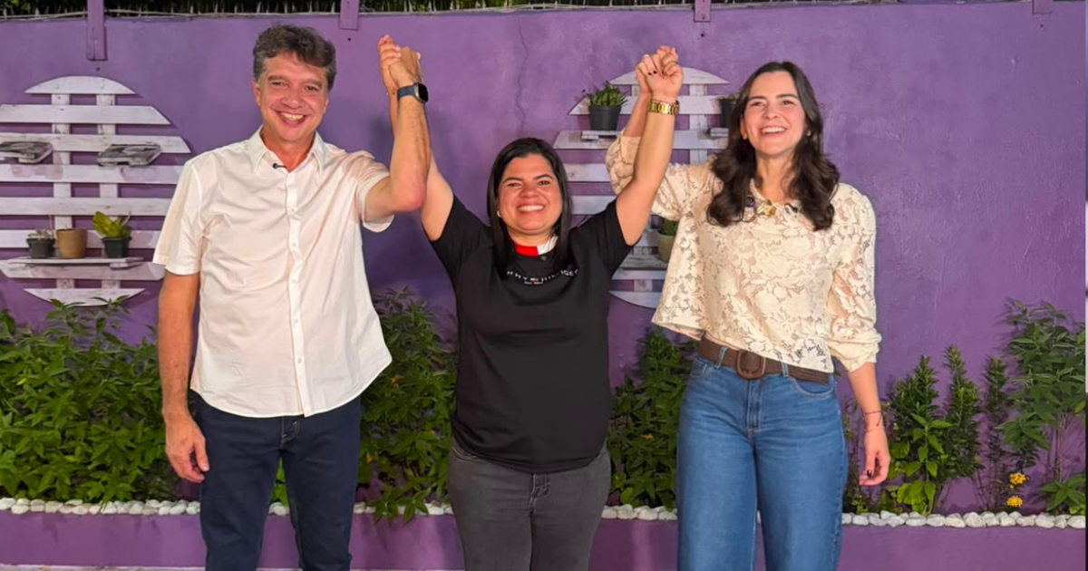 Vereadora Milena Araújo anuncia apoio à Maria Arraes e Guilherme Uchôa Jr.