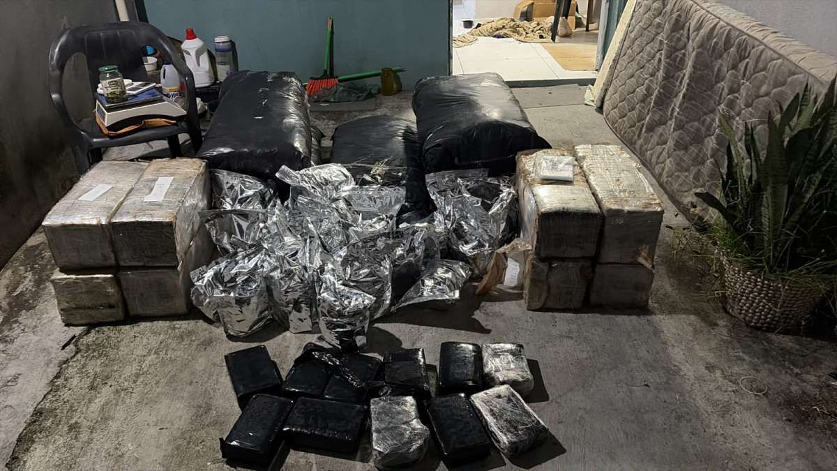 Polícia Militar apreende quase 200kg de maconha em Caetés III