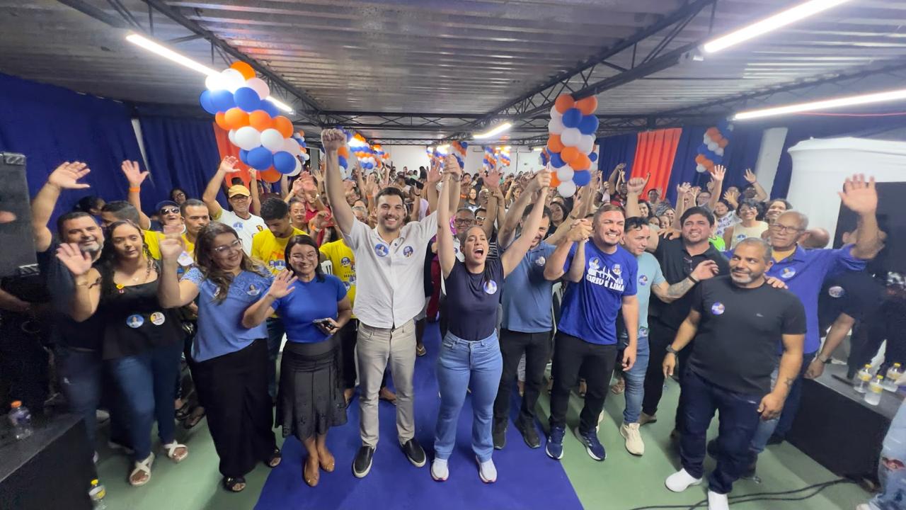 Prof. Carlos Eduardo faz grande evento em apoio a Iza Arruda e Flávio Gadelha Filho
