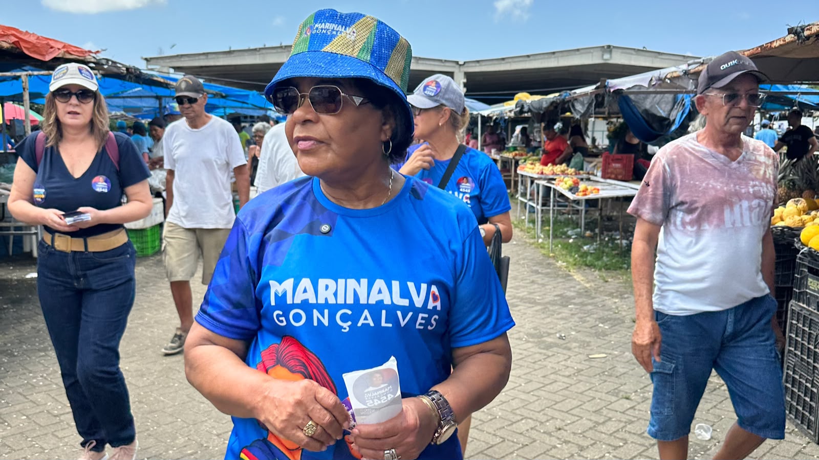 Marinalva Gonçalves retoma atividades eleitorais, Após período de luto
