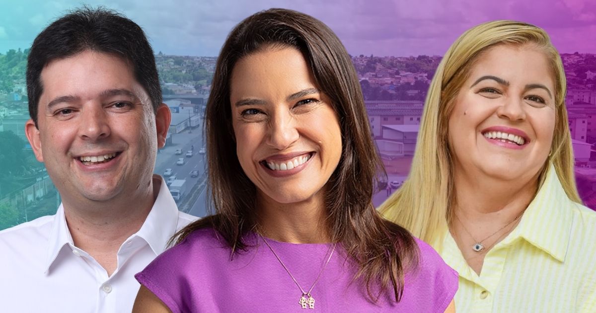 Ao lado de Dr. Marquinhos e Andréa Medeiros, Raquel Lyra faz caminhada em Abreu e Lima neste sábado (19)